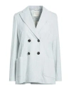 Circolo 1901 Woman Blazer Sky Blue Size 8 Cotton In Blue