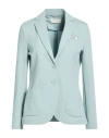 Circolo 1901 Woman Blazer Sky Blue Size 8 Cotton, Elastane