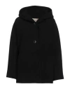Shop Circolo 1901 Woman Coat Black Size 4 Virgin Wool