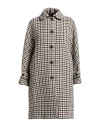 Circolo 1901 Woman Coat Grey Size 8 Virgin Wool