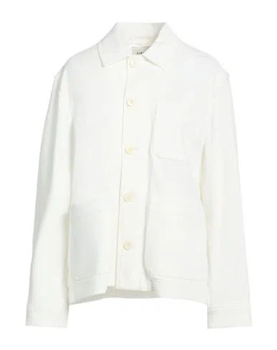 Circolo 1901 Woman Jacket White Size 12 Cotton, Lycra