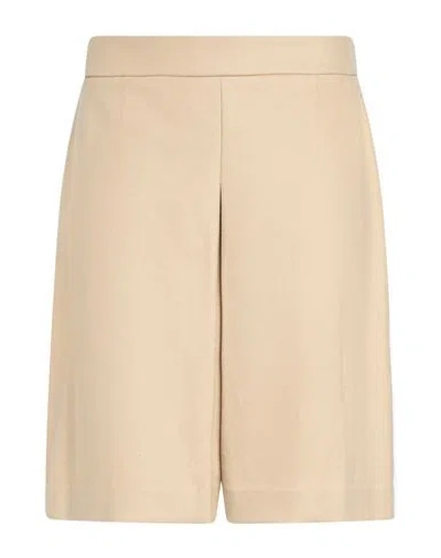 Circolo 1901 Woman Mini Skirt Beige Size 6 Virgin Wool In Multi