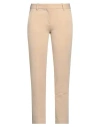 Circolo 1901 Woman Pants Beige Size 10 Cotton, Lycra