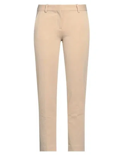 Circolo 1901 Woman Pants Beige Size 10 Cotton, Lycra