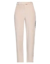 Circolo 1901 Woman Pants Beige Size 10 Cotton, Polyester