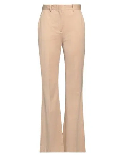 Circolo 1901 Woman Pants Beige Size 2 Cotton, Elastane In Neutral