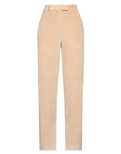 Circolo 1901 Woman Pants Beige Size 2 Cotton, Polyester In Brown