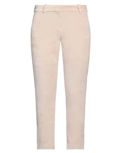 Circolo 1901 Woman Pants Beige Size 6 Cotton, Polyester