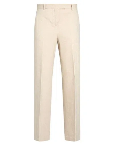 Circolo 1901 Woman Pants Beige Size 6 Cotton, Elastane In Neutral