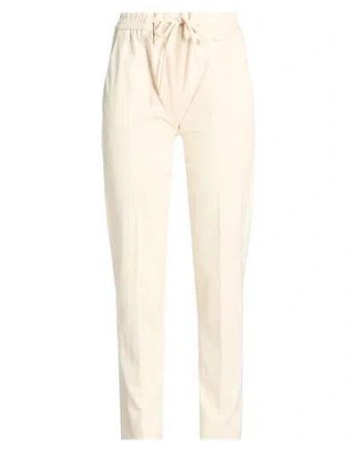 Circolo 1901 Woman Pants Beige Size 8 Cotton, Elastane In Neutral