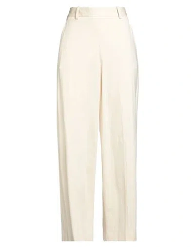 Circolo 1901 Woman Pants Beige Size 8 Cotton, Elastane In Neutral