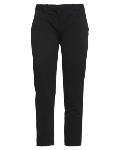 Circolo 1901 Woman Pants Black Size 10 Cotton, Lycra