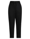 Circolo 1901 Woman Pants Black Size 10 Virgin Wool, Cashmere, Polyamide
