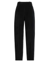 Circolo 1901 Woman Pants Black Size 12 Cotton, Polyester