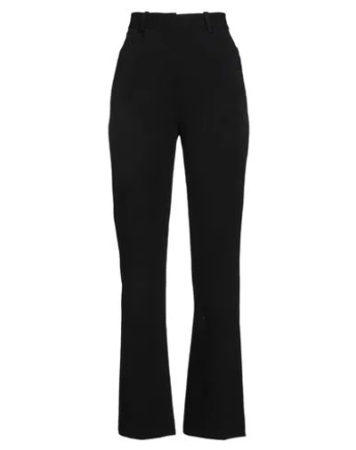 Circolo 1901 Woman Pants Black Size 4 Cotton, Lycra
