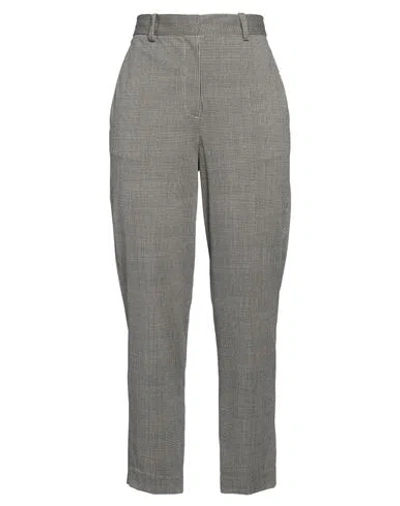 Circolo 1901 Woman Pants Black Size 8 Cotton, Elastane In Gray