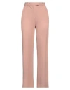 Circolo 1901 Woman Pants Blush Size 10 Cotton, Elastane In Pink