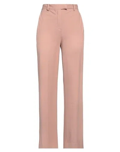 Circolo 1901 Woman Pants Blush Size 10 Cotton, Elastane In Pink