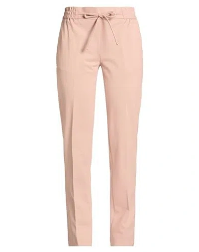 Circolo 1901 Woman Pants Blush Size 10 Cotton, Elastane In Pink