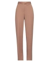 Circolo 1901 Woman Pants Brown Size 10 Cotton, Elastane