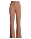 Circolo 1901 Woman Pants Brown Size 8 Cotton, Elastane