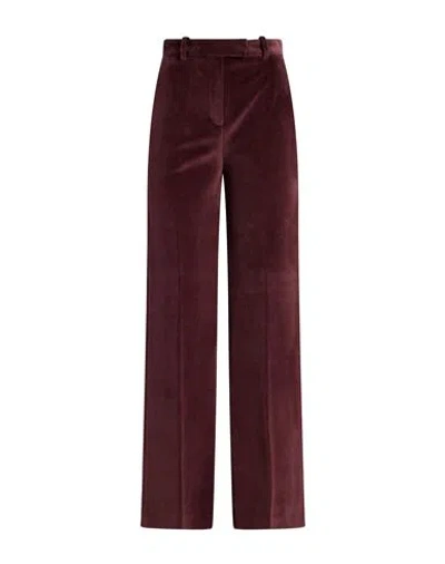 Circolo 1901 Woman Pants Burgundy Size 4 Cotton, Polyester In Red