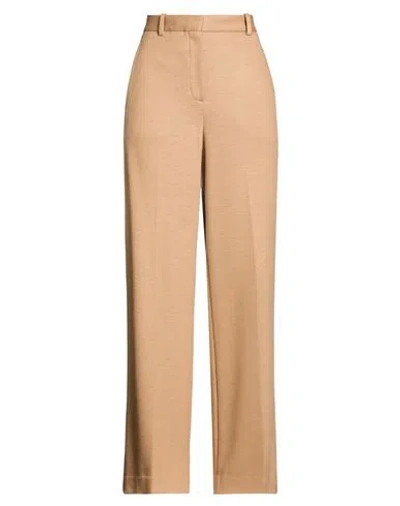 Circolo 1901 Woman Pants Camel Size 4 Virgin Wool, Cashmere, Polyamide In Beige