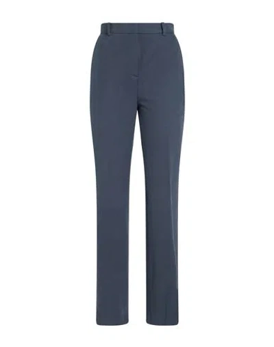 Circolo 1901 Woman Pants Charcoal Size 4 Cotton, Elastane In Blue