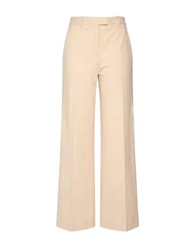 Circolo 1901 Woman Pants Cream Size 10 Cotton, Elastane In Animal Print