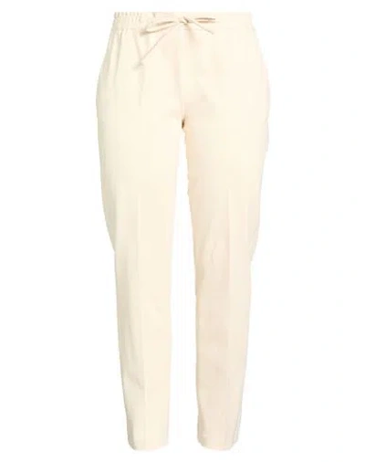 Circolo 1901 Woman Pants Cream Size 12 Cotton, Elastane In Pink