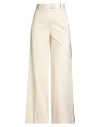 Circolo 1901 Woman Pants Cream Size 2 Cotton, Elastane In White