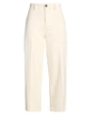 Circolo 1901 Woman Pants Cream Size 6 Cotton, Lycra In White