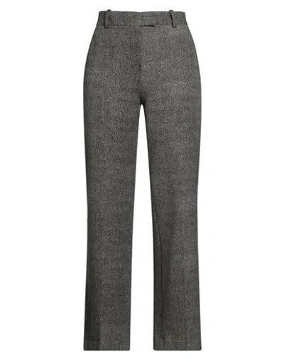 Circolo 1901 Woman Pants Dark Brown Size 6 Cotton, Elastane In Gray