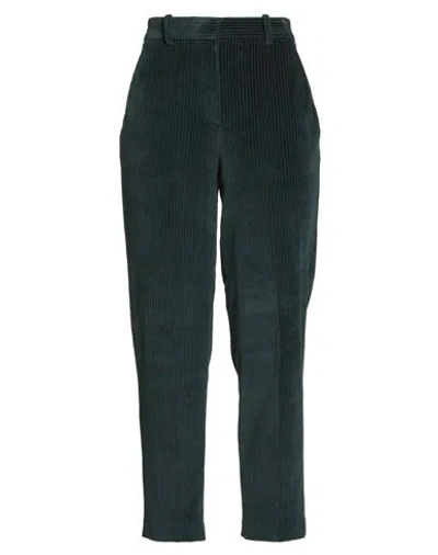 Circolo 1901 Woman Pants Dark Green Size 10 Cotton, Polyester