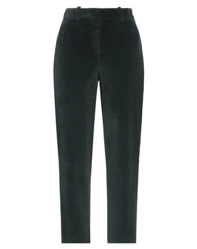 Circolo 1901 Woman Pants Dark Green Size 2 Cotton, Polyester