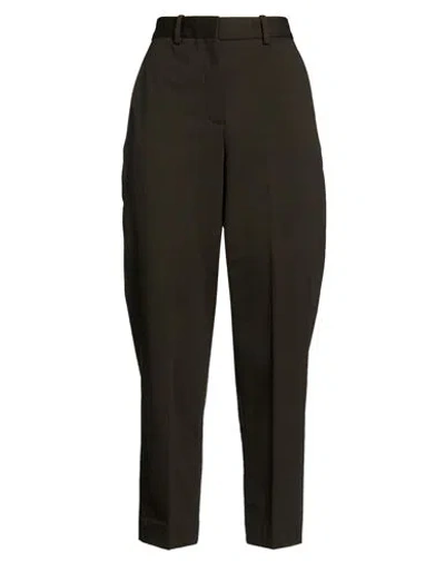 Circolo 1901 Woman Pants Dark Green Size 4 Cotton, Elastane