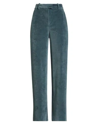 Circolo 1901 Woman Pants Deep Teal Size 10 Cotton, Polyester In Green