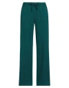 Circolo 1901 Woman Pants Deep Teal Size 6 Cotton, Elastane In Green