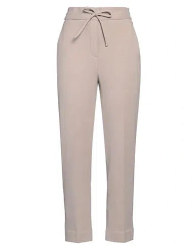 Circolo 1901 Woman Pants Dove Grey Size 10 Cotton, Elastane In Grey