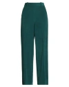 Circolo 1901 Woman Pants Emerald Green Size 10 Cotton, Polyester