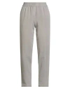 Circolo 1901 Woman Pants Grey Size 10 Cotton, Elastane In Gray