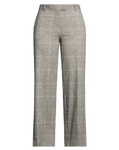 Circolo 1901 Woman Pants Grey Size 8 Cotton, Elastane In Gray