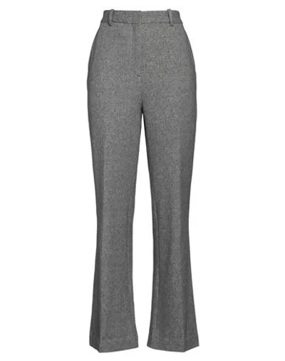 Circolo 1901 Woman Pants Grey Size 8 Cotton, Elastane In Navy Blue