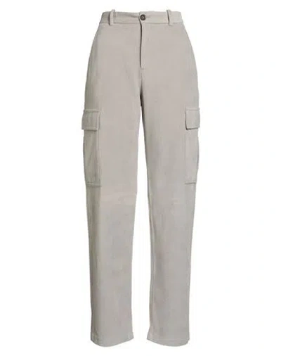 Circolo 1901 Woman Pants Grey Size 8 Cotton, Polyester In Brown