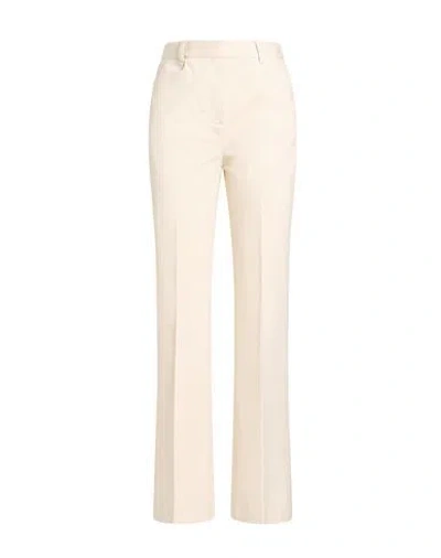 Circolo 1901 Woman Pants Ivory Size 2 Cotton, Elastane In Multi