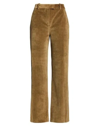 Circolo 1901 Woman Pants Khaki Size 10 Cotton, Polyester In Sand