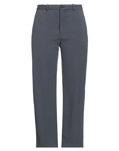 Circolo 1901 Woman Pants Lead Size 10 Cotton, Elastane In Blue