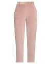 Circolo 1901 Woman Pants Light Pink Size 10 Cotton, Elastane