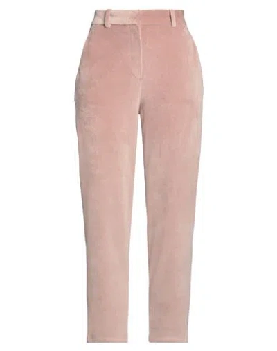 Circolo 1901 Woman Pants Light Pink Size 10 Cotton, Elastane