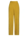 Circolo 1901 Woman Pants Lime Green Size 10 Cotton, Polyester